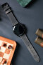 22MM Leather Cord For Casio Fossil Omega Nacar Seiko Citizen Lacoste Armani Tissot Leather Watch Strap - 3