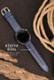 22MM Leather Cord For Fossil Omega Nacar Seiko Citizen Lacoste Armani Tissot Watch Strap 22 mm Handmade - 4