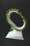 Unisex Peridot Zebercet Natural Stone Olive Color Natural Stone Bracelet Original Natural Stone Bracelet - 4