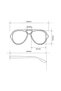 Alessio Unisex Sunglasses Blue Gradient OK021MN-BL - 8