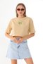 Women's Crop Crew Neck T-Shirt - 2