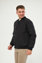 MEN'S QUILTED SPRING BOKLAVA PATTERNED JACKET COAT - 6