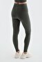 Ribbed High Waist Flexible Recovery Leggings - 3