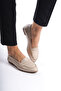 Leona Monroe Ten Women's Genuine Leather Loafer Daily Shoes - 5