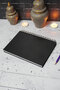 Elif Vav Black Wooden Schedule Book - Infinite Agenda - Weekly Planner - A5 - 5