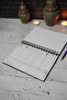Elif Vav Black Wooden Schedule Book - Infinite Agenda - Weekly Planner - A5 - 4