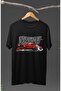 Unisex Vroom Dodge Challenger Printed T-shirt, Car Racing Themed Printed T-Shirt