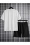 Girl's ''BUTTERFLY'' Printed T-Shirt-Shorts Set - 2