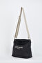 Women's Black Shoulder Bag 05PO24Y1691 - 3