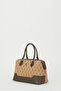Brown Women's Shoulder Bag 05PO23Y1665 - 3