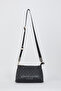 Women's Black Shoulder Bag 05PO24Y1840