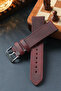 22MM Leather Band For Casio Fossil Omega Nacar Seiko Citizen Lacoste Armani Compatible Leather Watch Strap