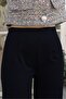 Palazzo Scuba Pants 866 - Black - 2