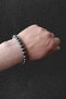 Hematite Stone Bracelet Heavy Duty Original Natural Glossy Gray Hematite Bracelet - 5