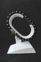 Hematite Stone Bracelet Heavy Duty Original Natural Glossy Gray Hematite Bracelet - 3