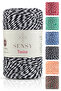 Premium 200 Meters 200 G Black White Package Rope Gift Wrapping Rope Marteniçka Rope Twine Baker