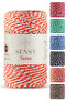 Premium 200 Meters 200 G Orange White Package Rope Gift Wrapping Rope Marteniçka Rope Twine Baker