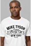 Mike Tyson Boxing Club Text T-shirt, Unisex Boxing Print Themed T-Shirt - 2
