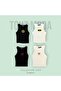 Batman Embroidered Black Halter Neck Camisole Crop Top - 2