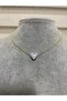 Women's Ice Blue Heart Necklace