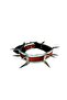 Large Breed Double Woven U Barbed Dog Collar