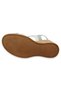 D24Ys-1530Z Wedge Heel White Women's Sandals - 5