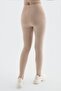Ribbed High Waist Flexible Recovery Leggings - 3