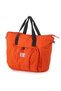 Icone Zipper Closure Yoga, Pilates, Fitness, Gym Sports Bag with Front Drawstring Pocket Orange - 3
