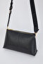 Women's Black Floater Shoulder Bag 05Po24Y1840 - 4