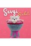 Flower Bouquet with Teddy Bear Plush Sweetheart Endless Love Bouquet Non-Fading Plush Rose v e Teddy Bear Bouquet - 2
