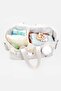 Canvas Baby and Mother Care Bag, Newborn Diaper Changing Organizer, Portable Organizer - 5