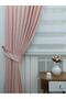 Powder Plain Background Curtain, 100x260, 1/3 Close Pleat, Pleated, Single Wing - 8