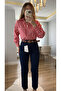 Juliet Navy Blue High Waist Slim Fit Jeans - 5