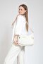 Design Plain White Color Postman Business School Document Laptop Bag Daily Use Shoulder Bag - 2