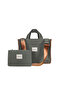 Hishi Rj Tote Bag Mint Canvas Bag Tan Color Shoulder Strap