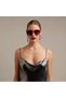 Alessia Unisex Sunglasses Pink Havana Ok027-Ph - 2