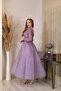 Square Neck Midi Boy Carmen Evening Dress - 2