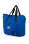 Icone Zipper Closure Yoga, Pilates, Fitness, Gym Sports Bag with Drawstring Front Pockets Sax - 3
