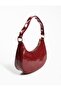 WOMEN'S Patent Leather Shiny Leather Baguette Shoulder Bag - 3