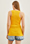 Women's Yellow Long Camisole Athlete ATL-00000003 - 2