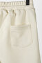 Men's Ecru Basic Regular Fit Shorts & Bermuda - 4