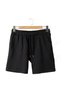 Erkek Siyah Basic Regular Fit Şort & Bermuda