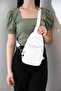 White - White Sp959 Women's Waist Bag