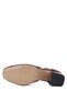 Women's Vegan Burgundy Heeled Shoes - 4