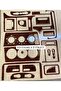 Opel Vectra B Full Set Torpedo, Console, Trim, Chest Cover Set Mahogany Color - 2
