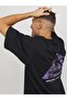 Men's T-Shirt - Jcotrıangle Tee, Ss Crew Neck, Sn, 12253435   Black - 7