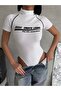 Harajuku Tech White Legend Snap Body Suit Body