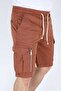 Premium -Akçay- cargo shorts with rubber - 2