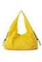 Icone Pleated Zippered Yoga Bag, Fitness Bag, Gym Saddlebag Look Pleated Yellow Sports Bag - 3