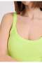 2-Piece Blue, Neon Yellow Cotton Elastane Blend Rope Strap Women's Ball WMIVY RIB - 8